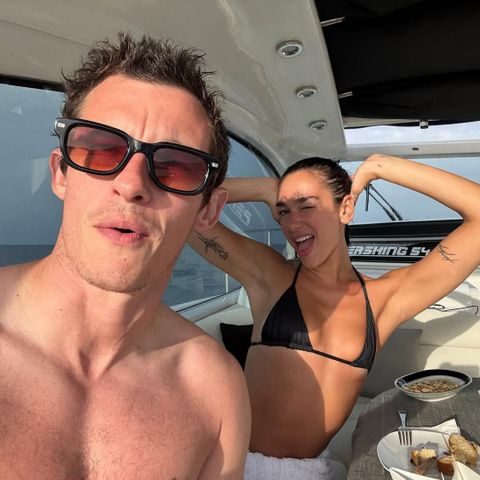Dua Lipa and Callum Turner in SicilyCredit: Dua Lipa/Instagram
