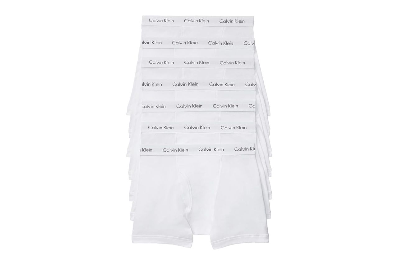 Calvin Klein Cotton Classics 7-Pack Boxer Brief Credit: Amazon