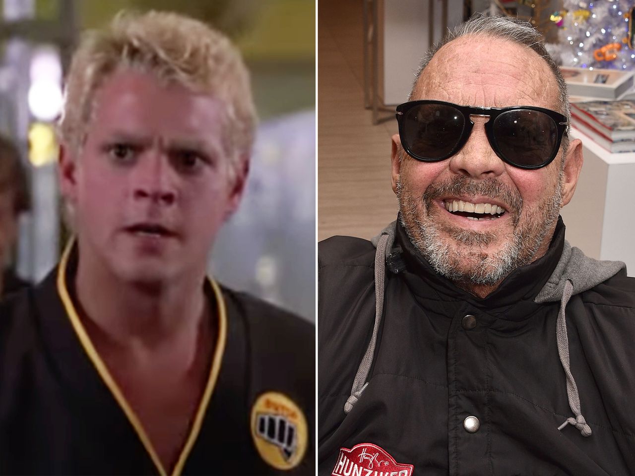 Chad McQueen as Dutch in The Karate Kid From left: Chad McQueen as Dutch in 1984's 'The Karate Kid'; Chad McQueen attends Neile Adams McQueen's book signing at Just Fabulous Palm Springs in Palm Springs, Calif., on Dec. 11, 2022Credit: Columbia Pictures; David Crotty/Getty