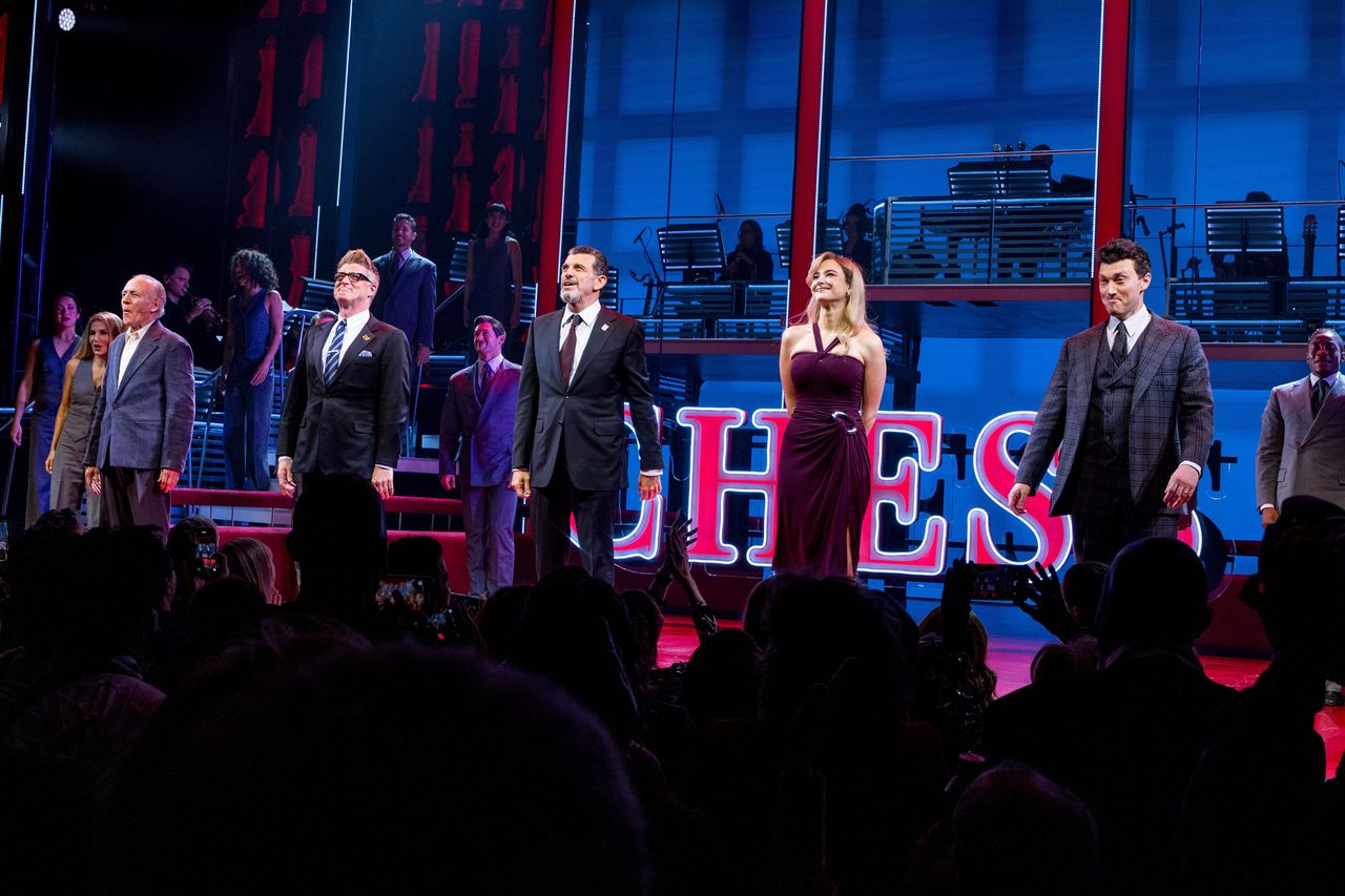Hannah Cruz in 'Chess' on BroadwayCredit: Tricia Baron/Shutterstock