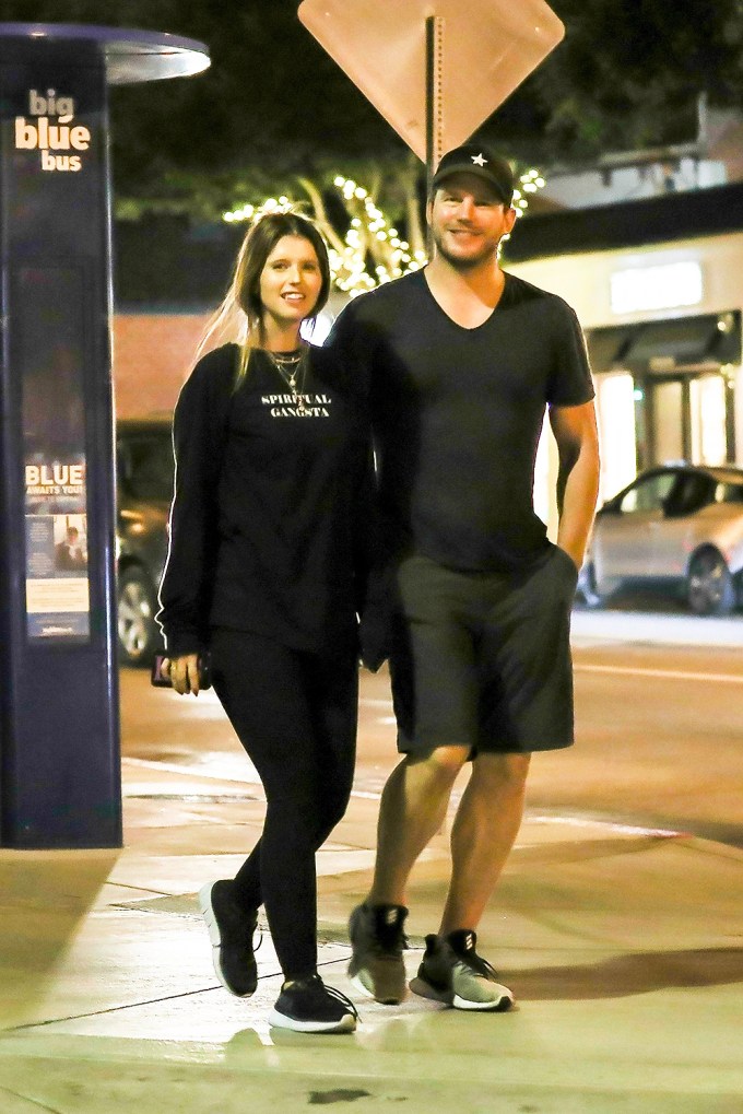 Chris Pratt out with then-girlfriend Katherine Schwarzenegger