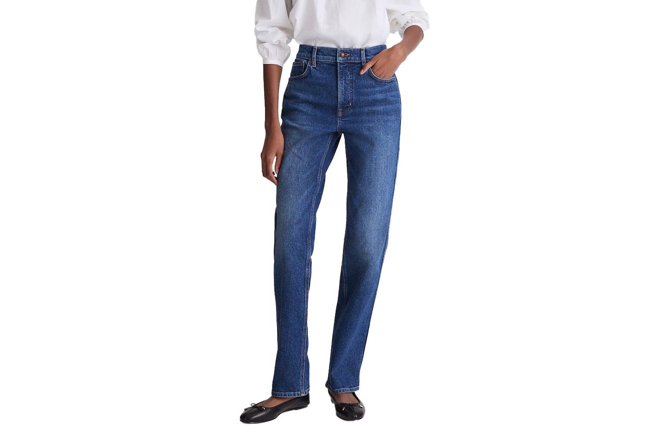 Circular Longline Straight Jean Credit: Madewell