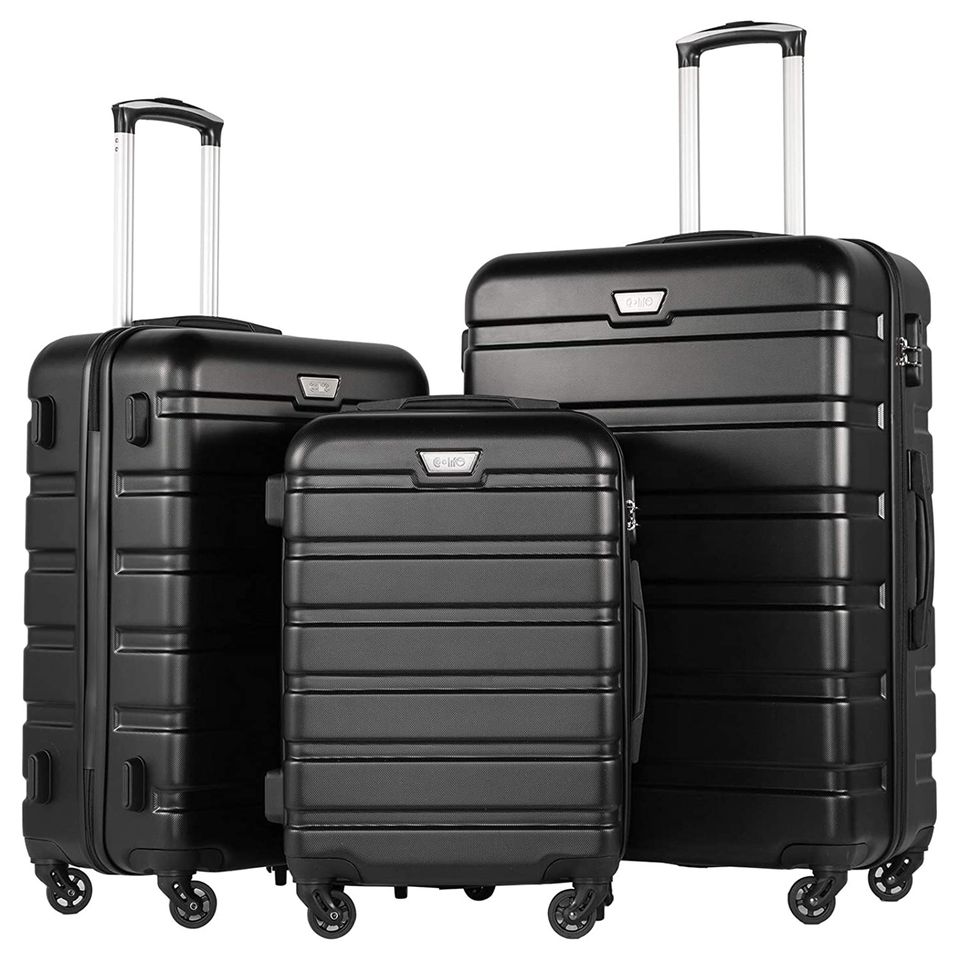 Coolife Luggage 3 Piece Set Credit: Amazon