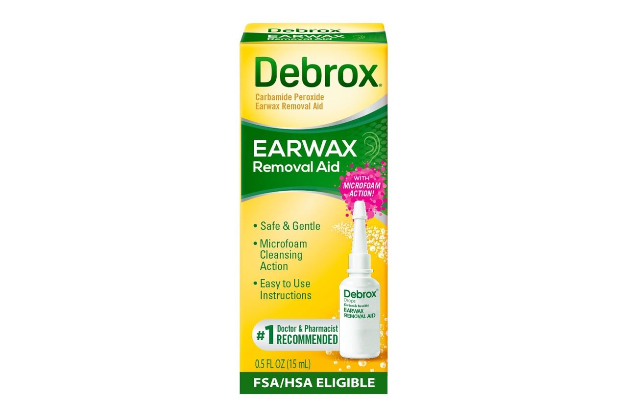 Debrox Ear Wax Removal Drops, Gentle Microfoam Ear Wax Remove Credit: Amazon