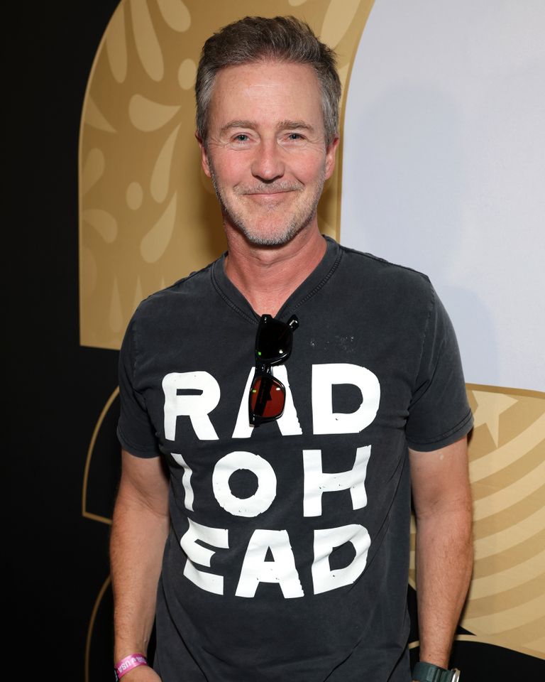 Edward Norton attends the FIFA World Cup 2026 Group D match between Turkiye and USA at Los Angeles Stadium on June 25, 2026 in Inglewood, California.Credit: Matt Winkelmeyer - FIFA/FIFA via Getty