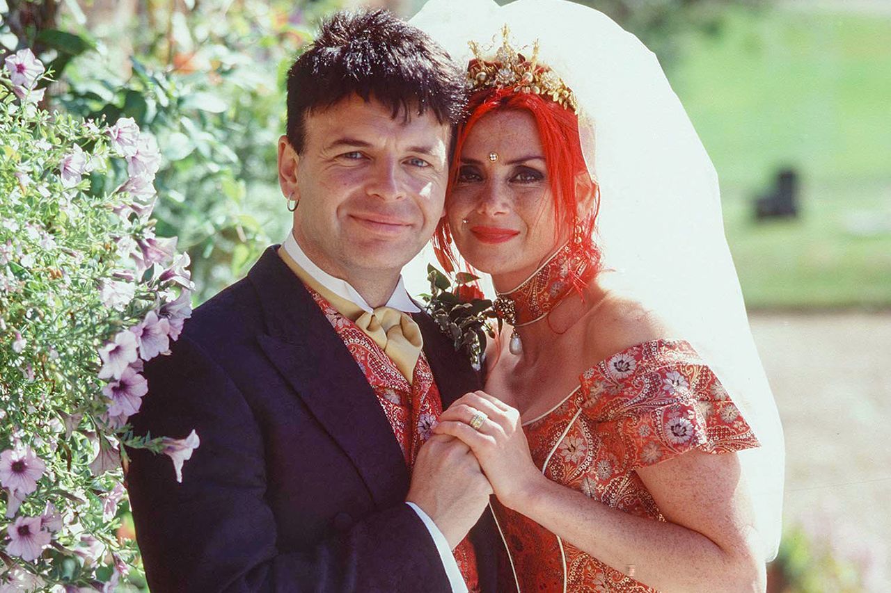 Gary Numan and Gemma O'Neill in 1997Credit: Mike Lawn/Shutterstock