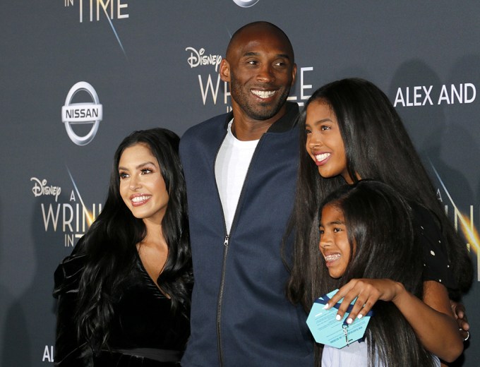 Kobe Bryant & His Daughters
