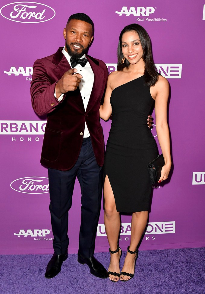 Jamie Foxx & Corinne Foxx