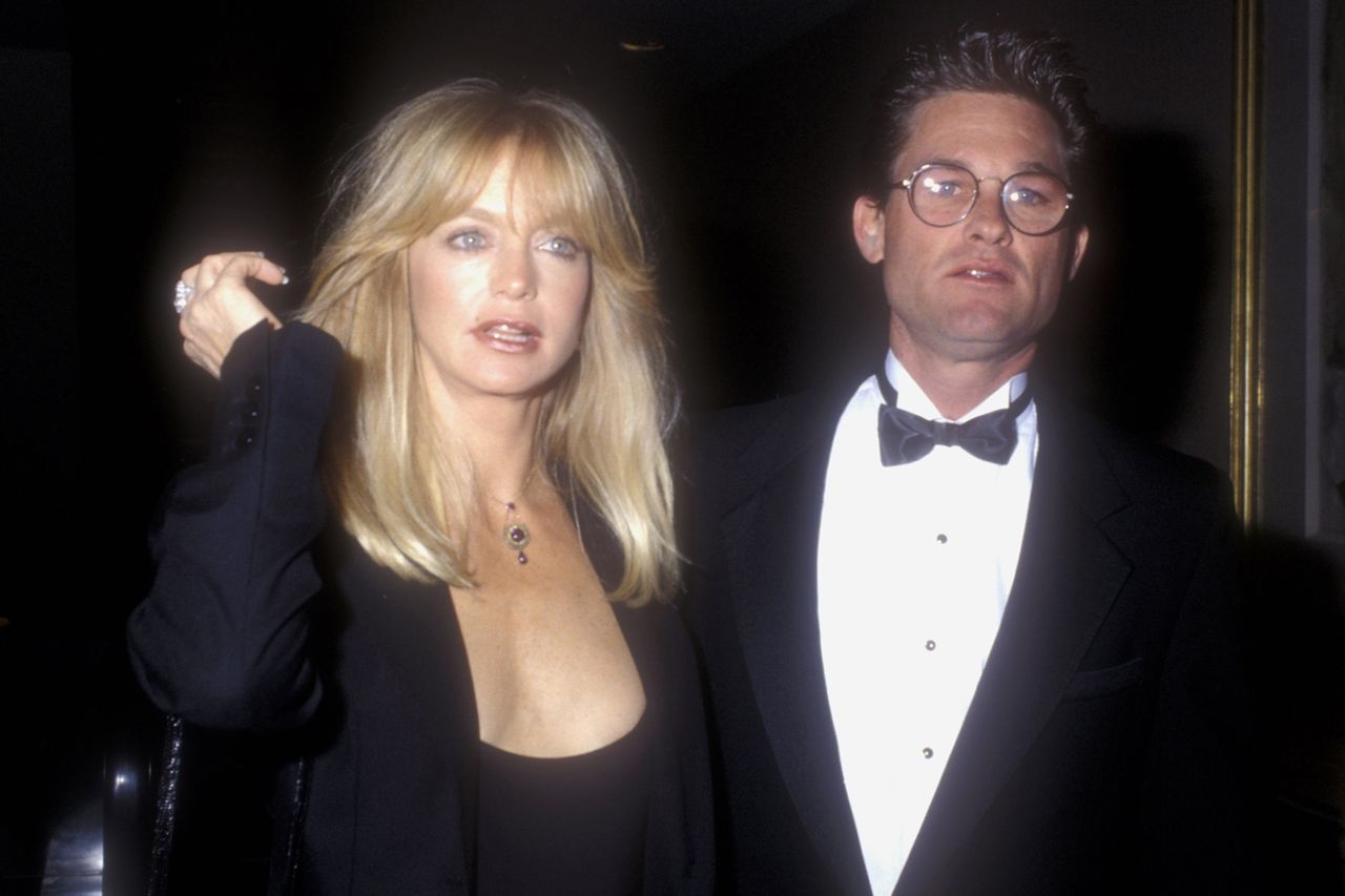 Goldie Hawn and Kurt Russell during the 