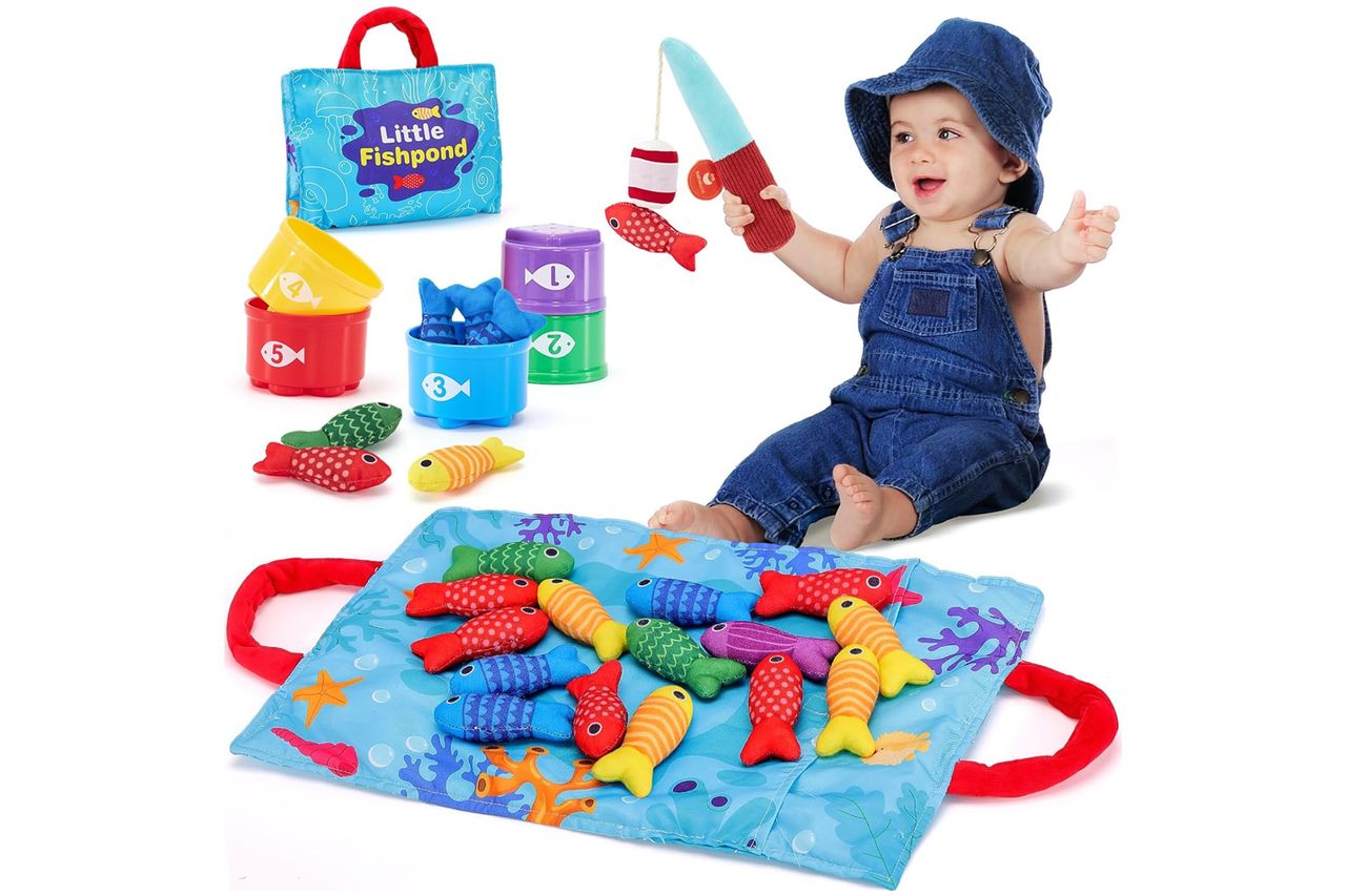 hahaland Montessori Toys for 1 Year Old Boy Girl Birthday Gift Credit: Amazon