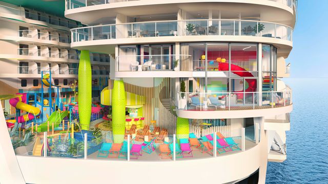 The Ultimate Family Townhouse is the most expensive stateroom on the ship.Credit: Royal Caribibean