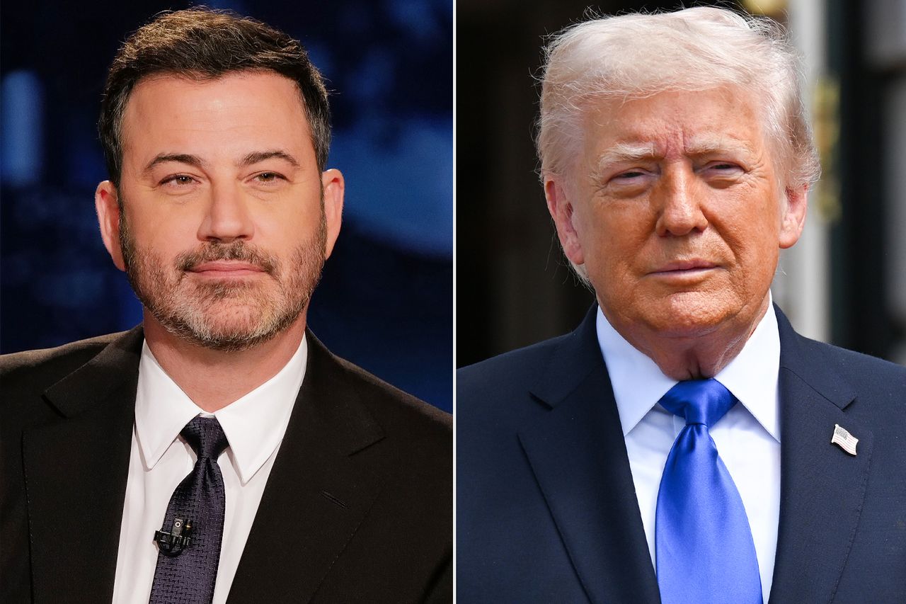 Jimmy Kimmel and Donald TrumpCredit: Randy Holmes/ABC via Getty; Samir Hussein - Pool/Getty