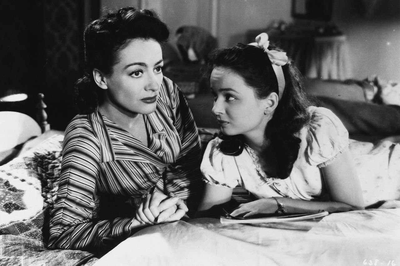 Joan Crawford and Ann Blyth in 'Mildred Pierce'Credit: John Springer Collection/CORBIS/Corbis via Getty Images