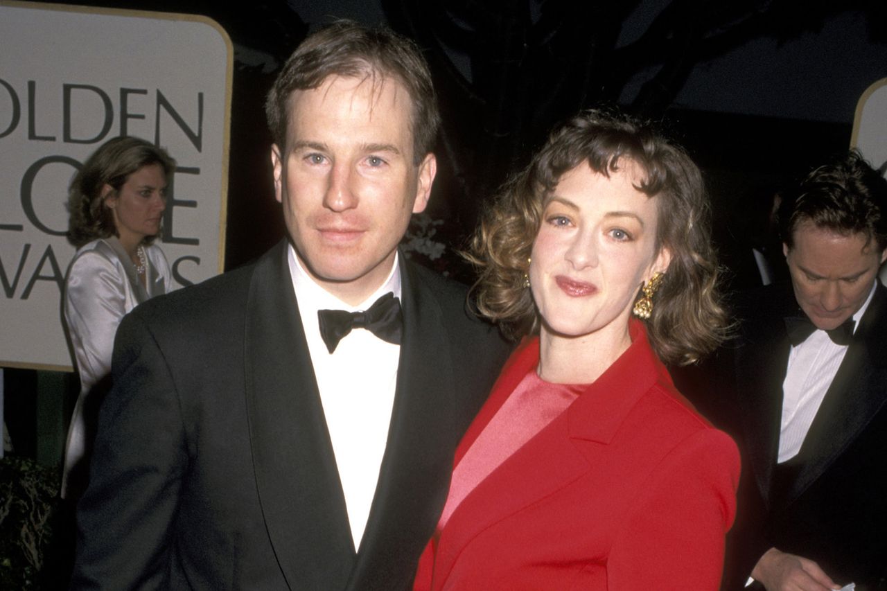 Richard Burke and Joan Cusack during 55th Annual Golden Globe Awards in Beverly Hills, California.Credit: Ron Galella/Ron Galella Collection via Getty