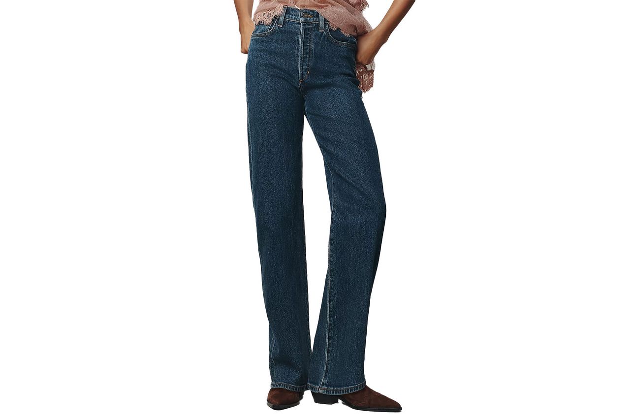 Joe's Jeans The Margot High-Rise Straight-Leg Jeans Credit: Anthropologie