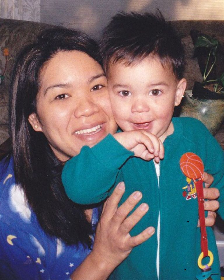 Jordan Lucas and his mom, ChristinaCredit: Courtesy of Jordan Lucas
