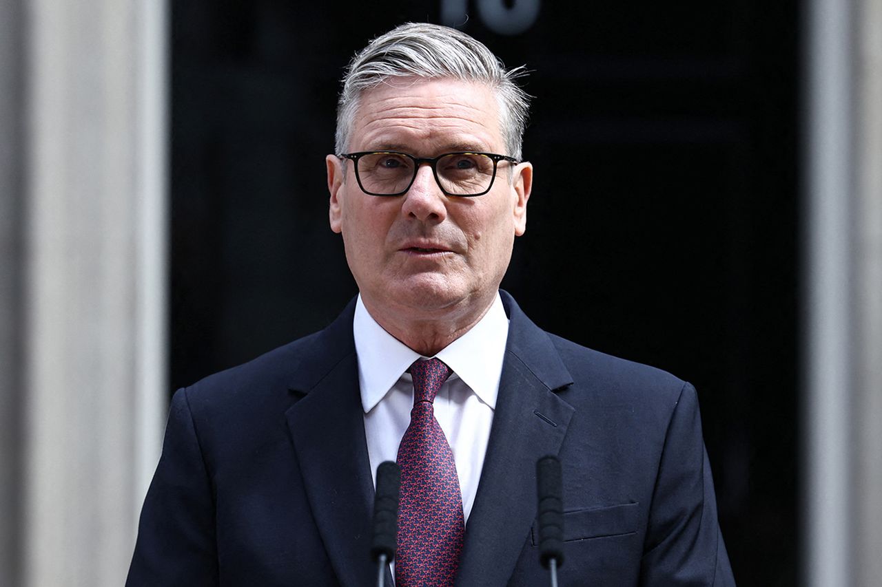 Prime Minister Keir Starmer makes a statement on his future outside 10 Downing Street on the morning of June 22, 2026, in London. Sir Keir Starmer makes his address in Downing Street, London on June 22, 2026Credit: HENRY NICHOLLS / AFP via Getty