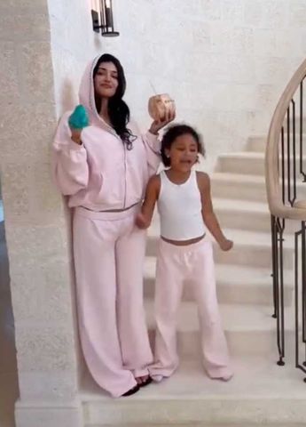 Kylie Jenner and daughter Stormi on vacation in Turks and Caicos.Credit: Kylie Jenner/Instagram