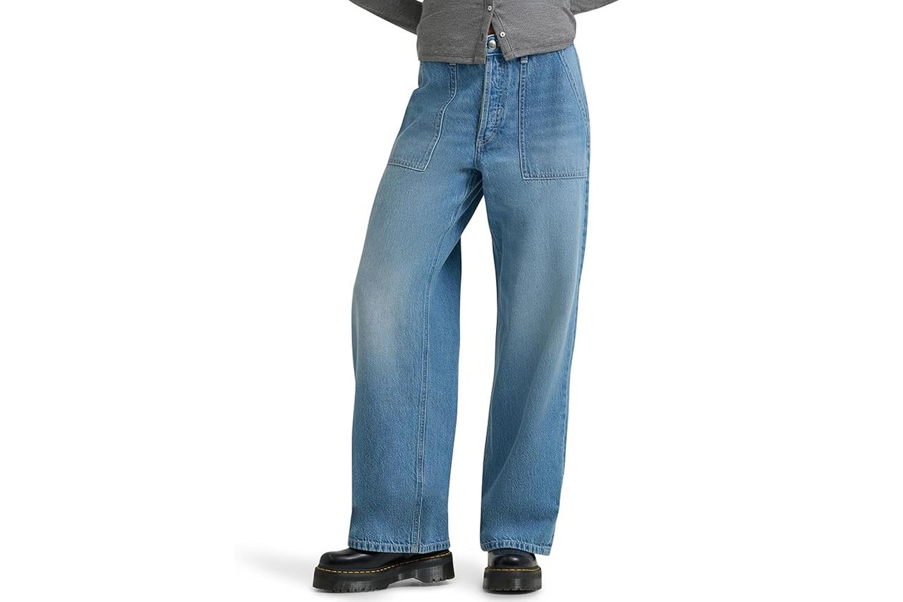 Lee Women's Patch Pocket Slouch Jean Credit: Amazon