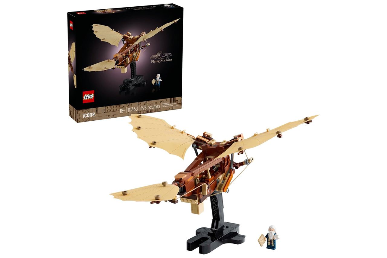 LEGO Icons Leonardo da Vinci's Flying Machine DIY Kit Credit: Amazon