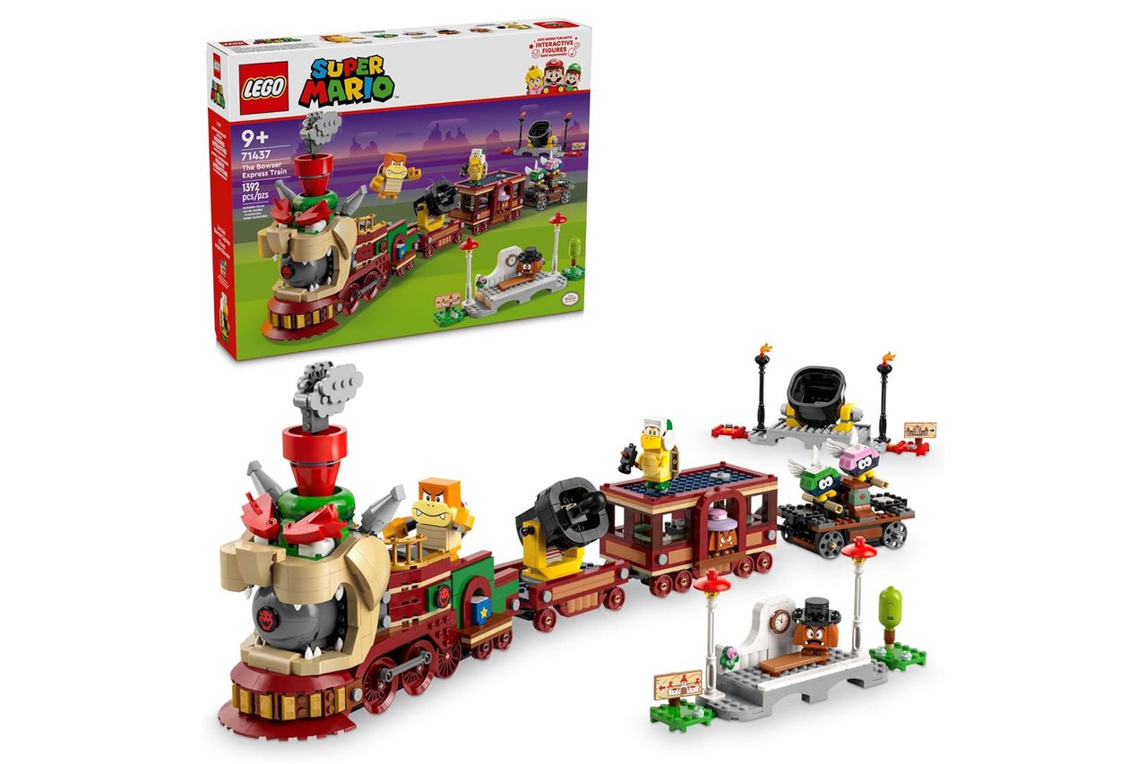 LEGO Super Mario The Bowser Express Train Toy Credit: Amazon