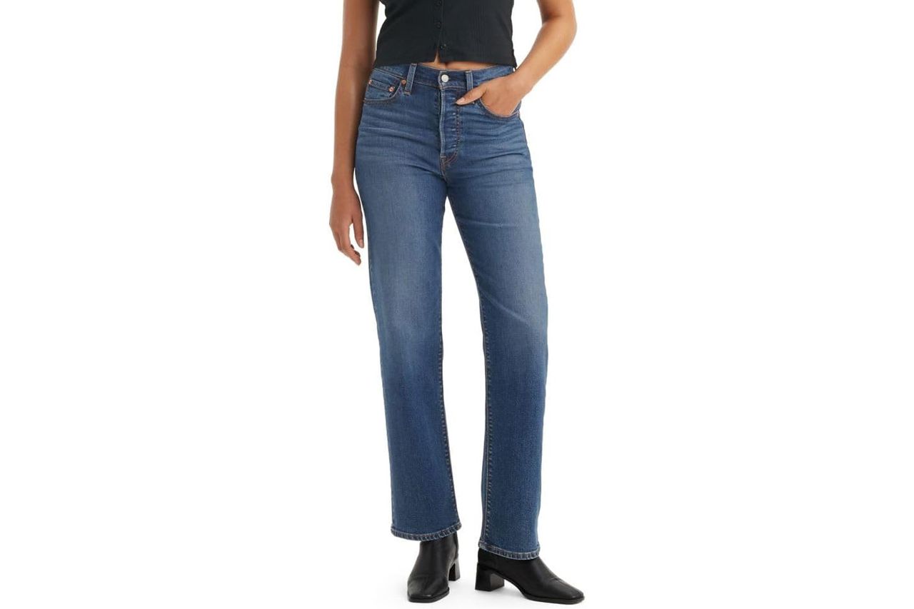 Amazon Levi's Womens Ribcage Straight Full Length Jeans Credit: Amazon