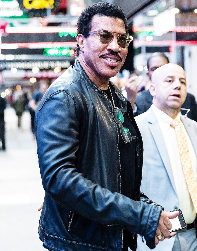 Lionel Richie Rocks Leather Jacket