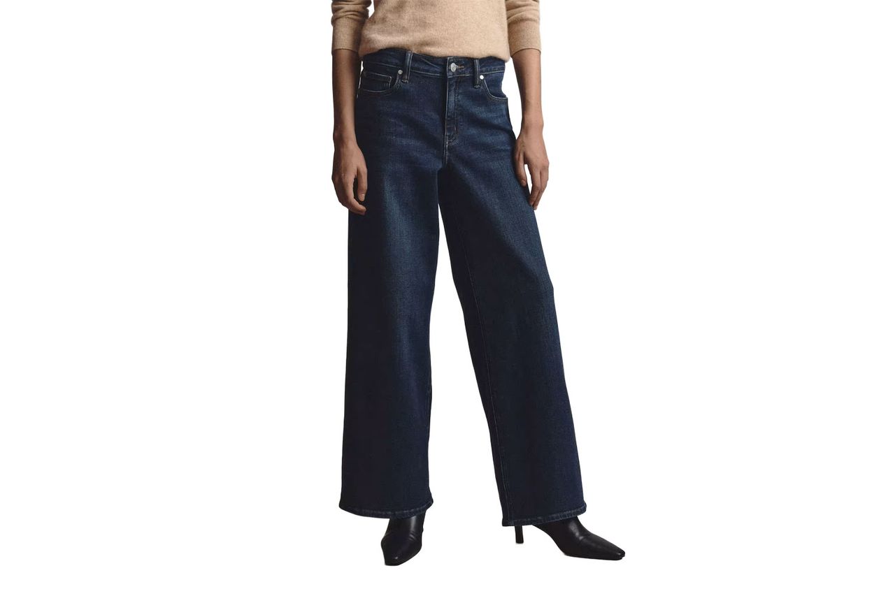 Luna Stretch Wide Leg Jeans Credit: Quince