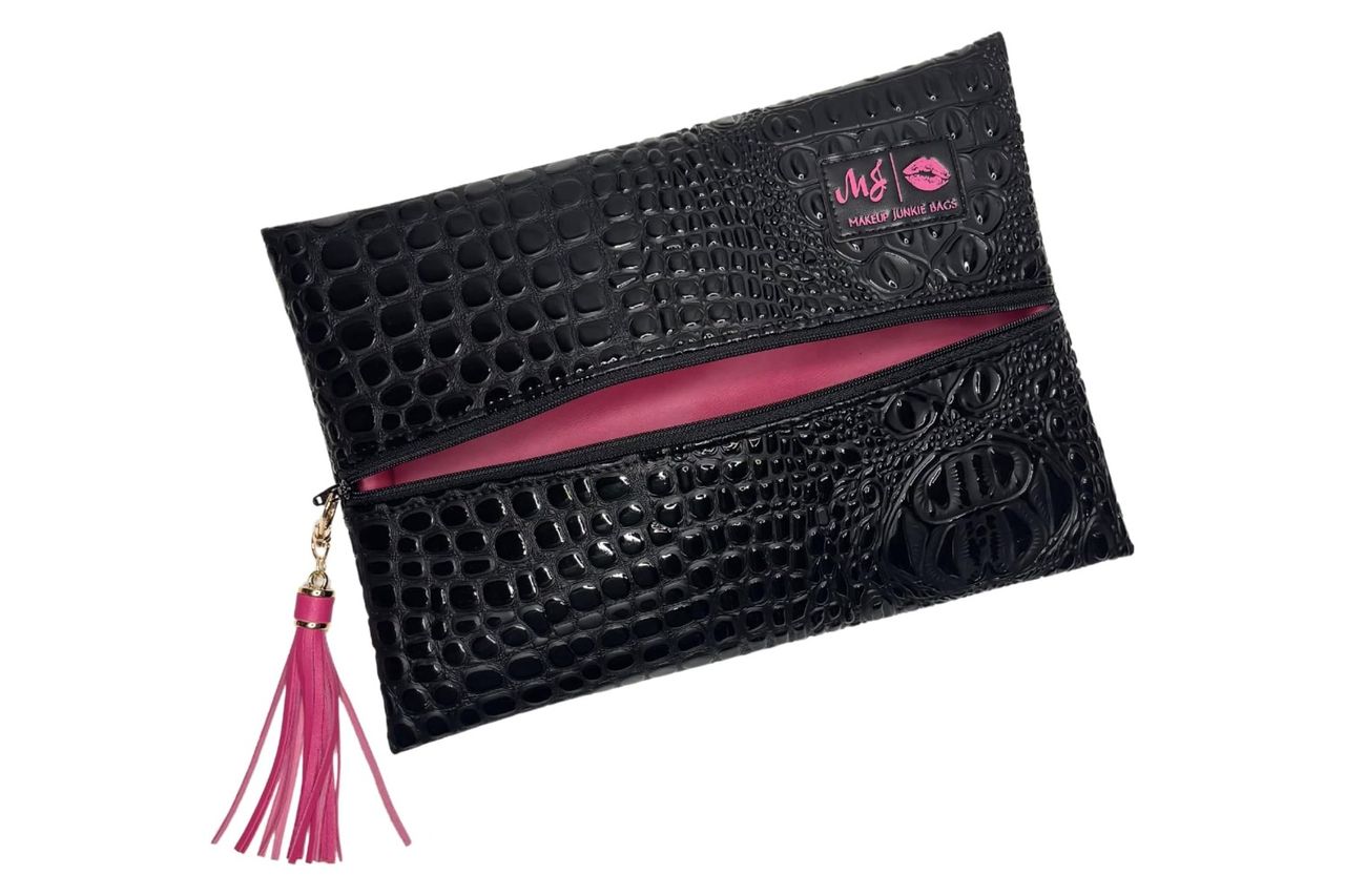 makeup junkie small makeup bag Credit: Amazon