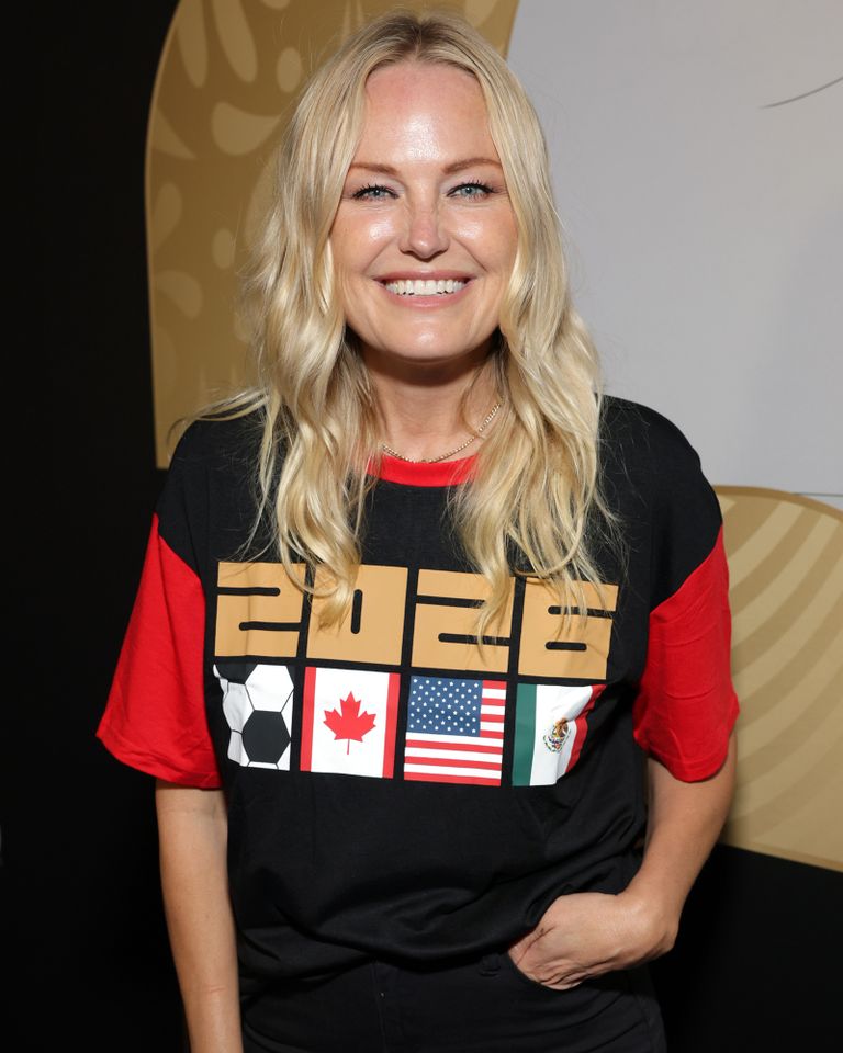Malin Akerman attends the FIFA World Cup 2026 Group D match between Turkiye and USA at Los Angeles Stadium on June 25, 2026 in Inglewood, California.Credit: Matt Winkelmeyer - FIFA/FIFA via Getty