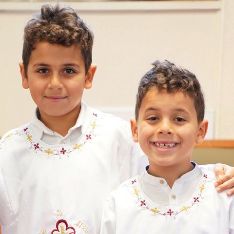 Mark and Jacob IskanderCredit: Archangel Michael Coptic Orthodox Church of Ventura County