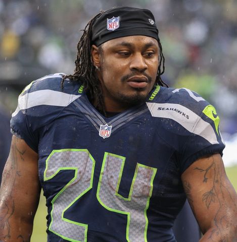 Marshawn LynchCredit: Otto Greule Jr/Getty