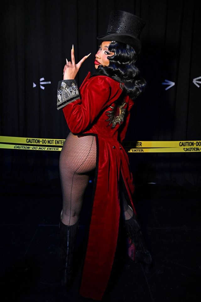 Megan Thee Stallion poses backstage during The 79th Annual Tony Awards at Radio City Music Hall on June 07, 2026 Credit: Jenny Anderson/Getty