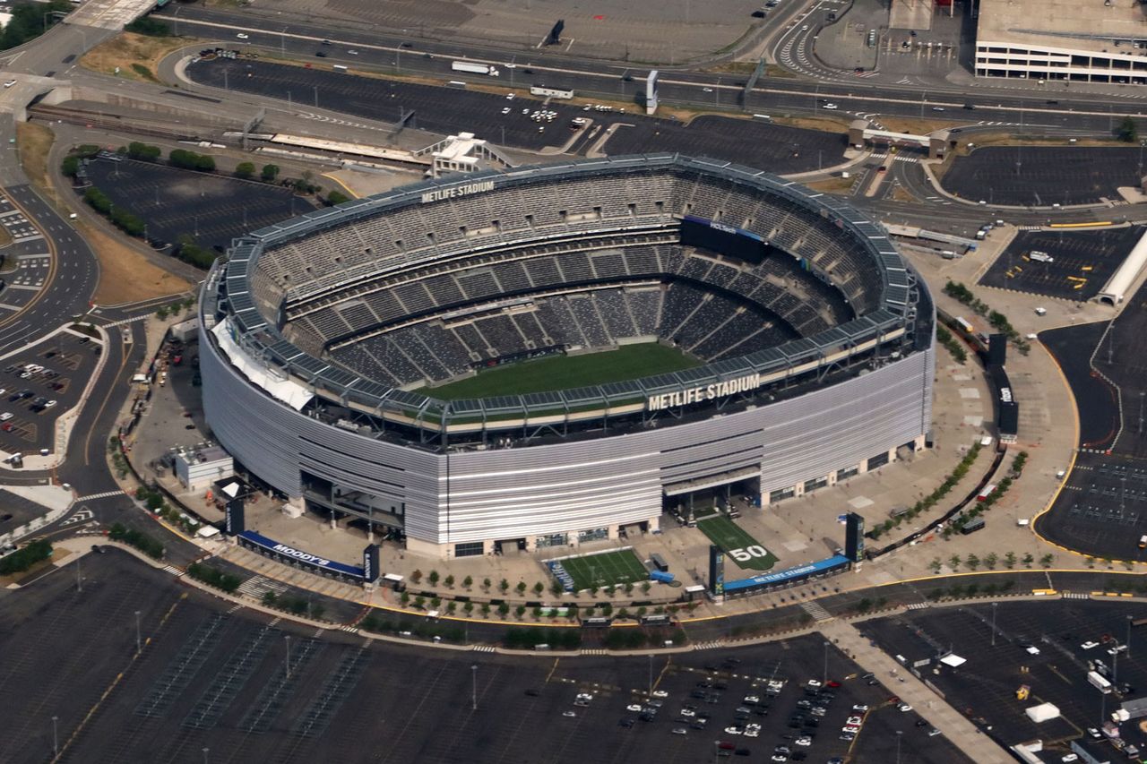 MetLife Stadium stands next to the American Dream Mall The MetLife Stadium in East Rutherford, N.J., is one of 11 U.S. stadiums where matches will be playedCredit: Gary Hershorn/Getty