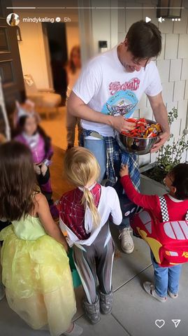 Mindy Kaling Shares Peeks at Trick or Treating with Son Spencer and Daughter Kit Mindy Kaling's kids trick-or-treatingCredit: Mindy Kaling/ Instagram