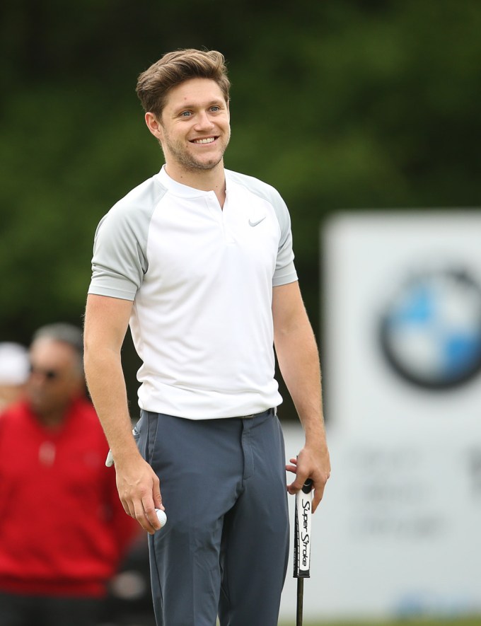 Niall At The BMW PGA Golf Championship