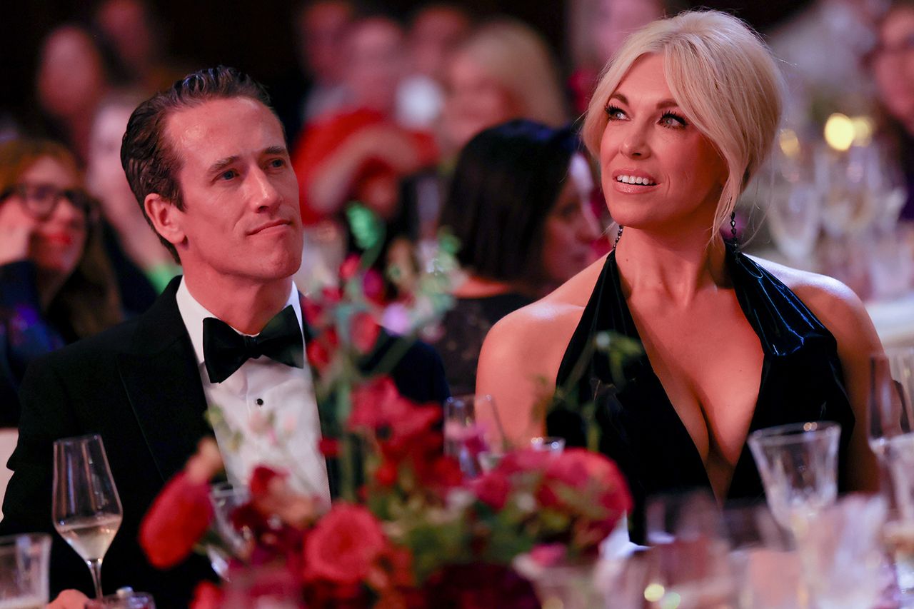 Nick Beresford-Cleary and Hannah Waddingham on June 03, 2026 in London, United Kingdom.Credit: Vianney Le Caer/Variety via Getty