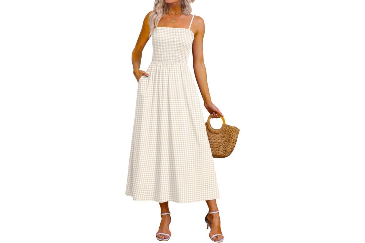 ofeefan womens spaghetti strap maxi dresses Credit: Amazon