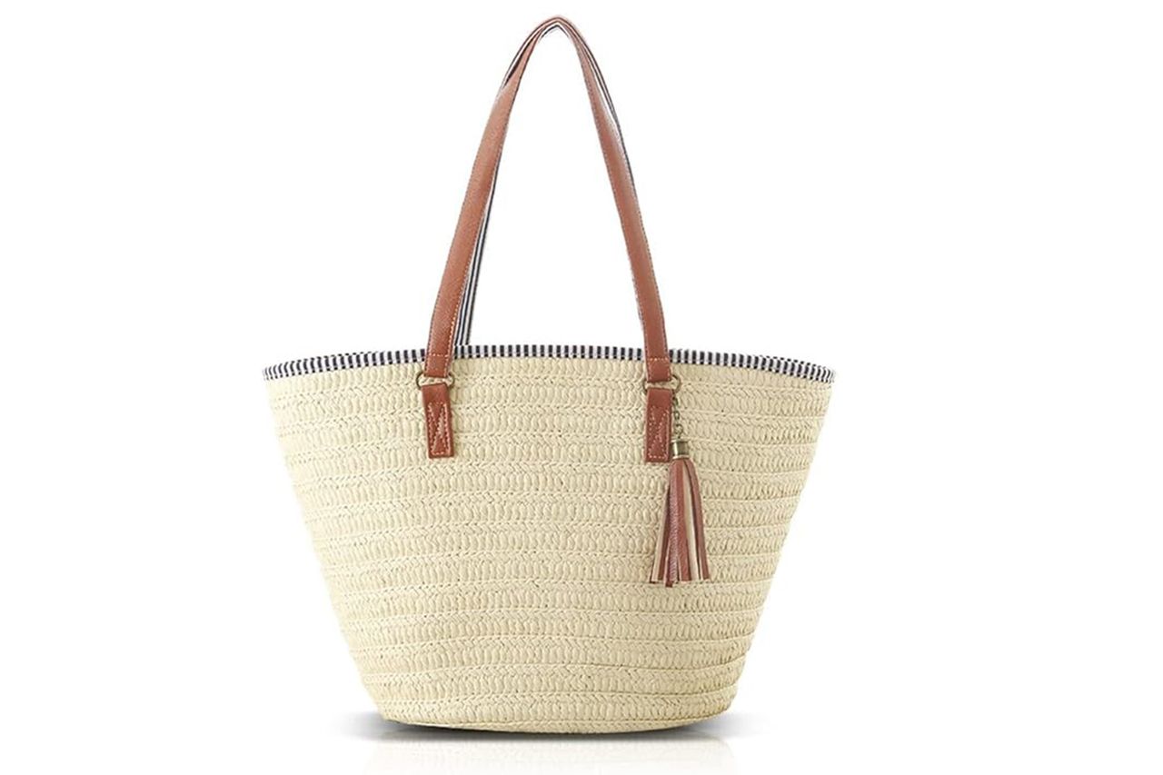 Pahajim Large Woven Bags Credit: Amazon