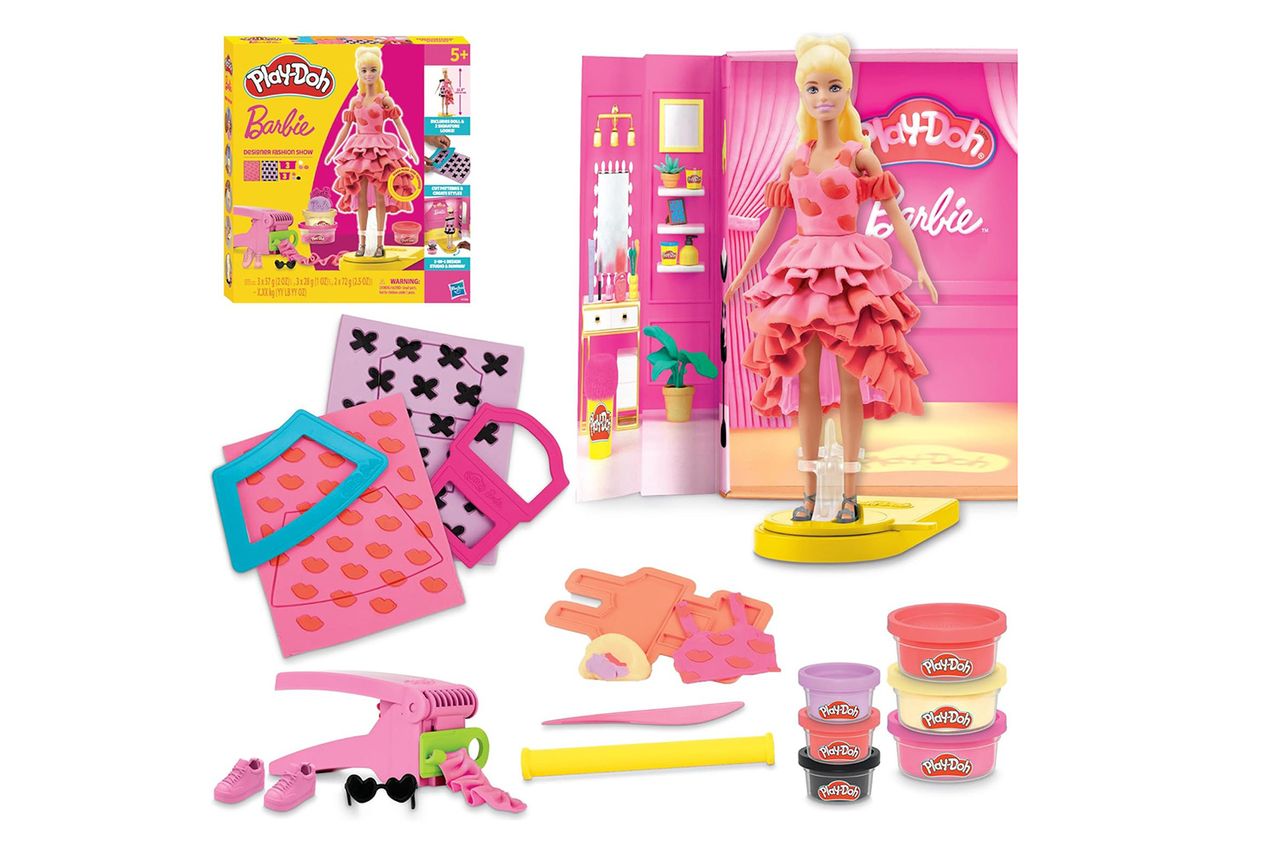 Play-Doh Barbie Designer Fashion Show Set Credit: Amazon