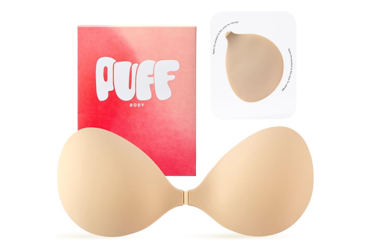 PUFF BODY Invisible Strapless Sticky Bra Credit: Amazon