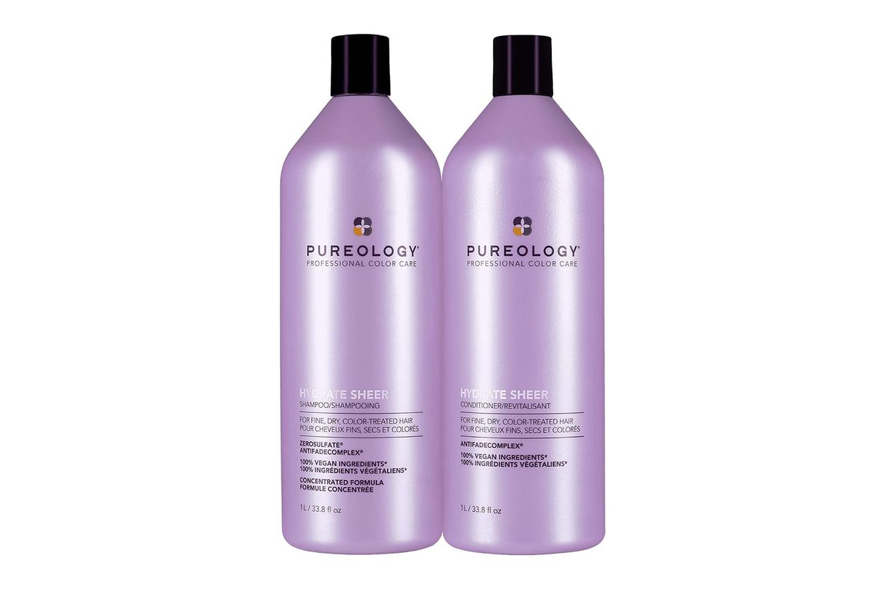 Pureology Hydrate Sheer Nourishing Shampoo & Conditioner Set Credit: Amazon