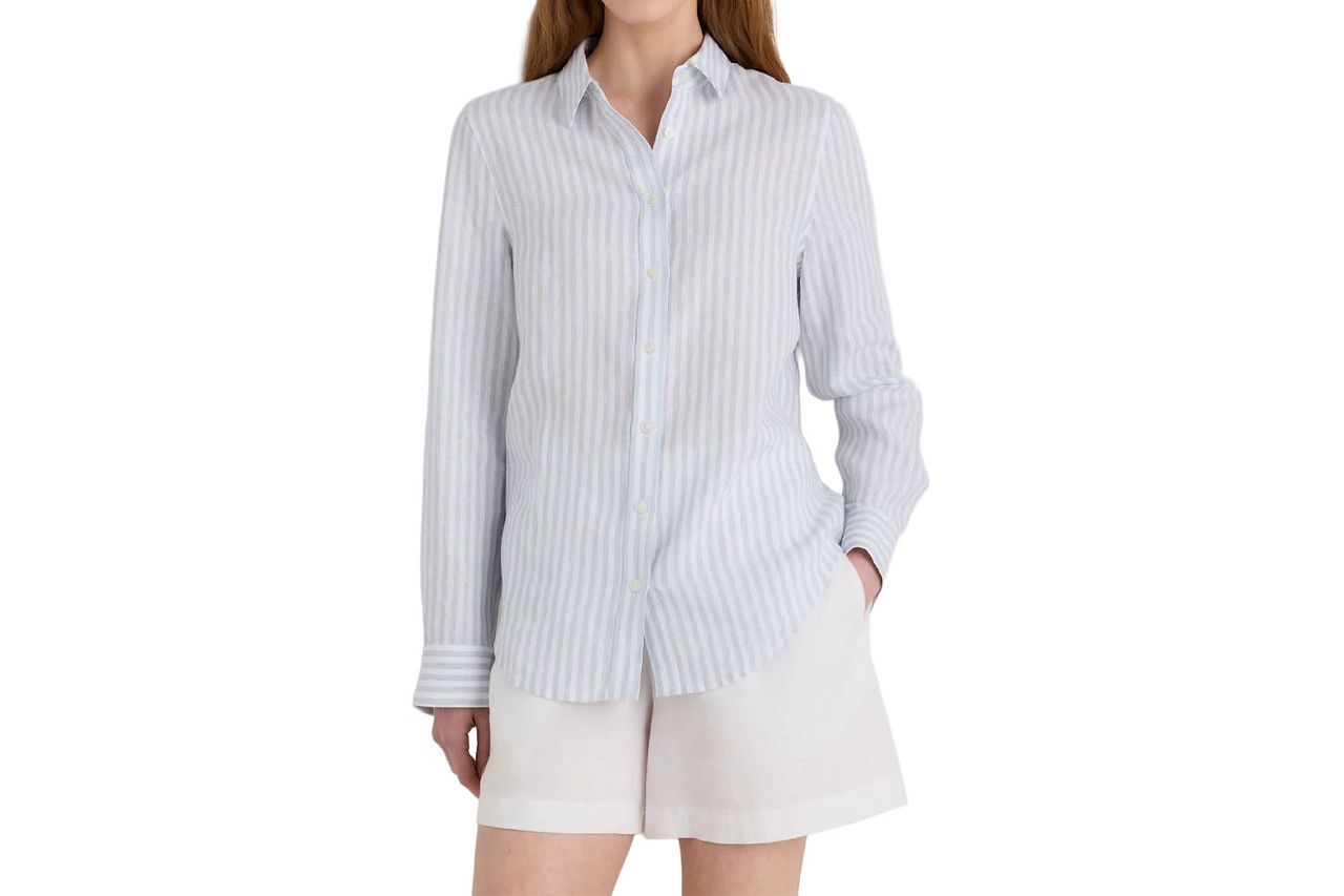 Quince 100% European Linen Long Sleeve Shirt Credit: Quince