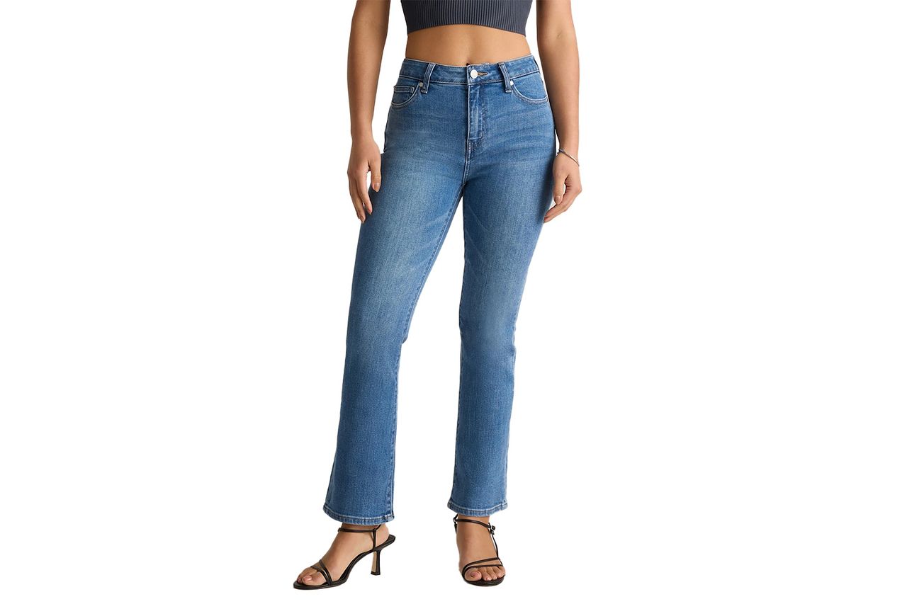 Quince Bella Stretch Kick Flare Jeans Credit: Quince