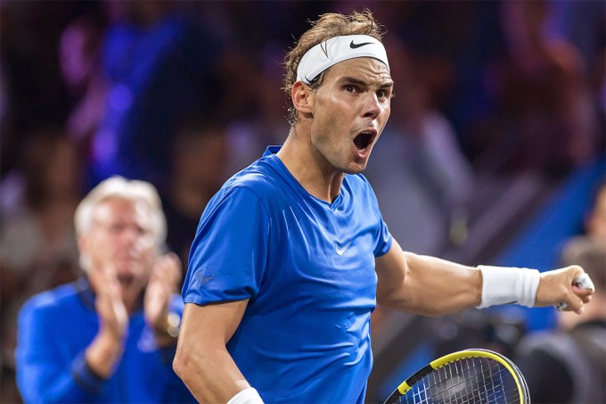 Rafael Nadal at the Laver Cup