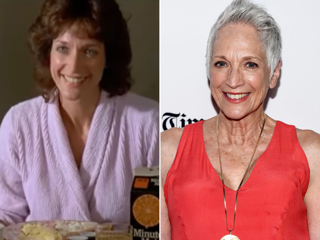 Randee Heller as Lucille LaRusso in The Karate Kid From left: Randee Heller as Lucille LaRusso in 1984's 'The Karate Kid'; Randee Heller attends a screening of 'A Crooked Somebody' during the Los Angeles Film Festival at the ArcLight Santa Monica in Santa Monica, Calif., on June 21, 2017Credit: Columbia Pictures; Amanda Edwards/Getty