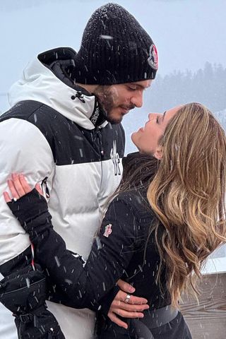 Raúl Jiménez and Daniela Basso in February 2025.Credit: Daniela Basso/Instagram