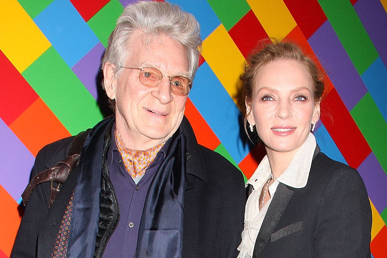 Robert Thurman and Uma Thurman, 