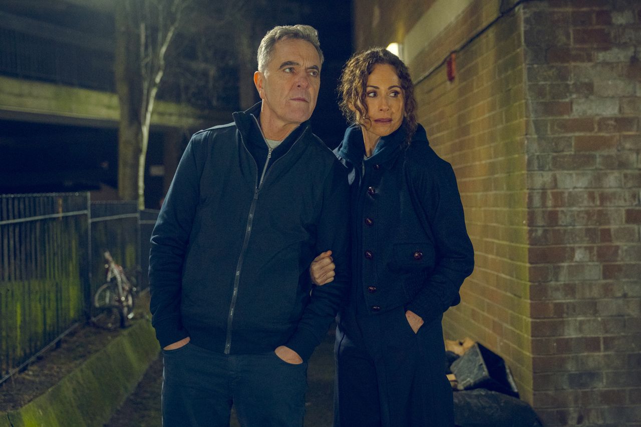 James Nesbitt and Minnie Driver in 'Run Away'Credit: Ben Blackall/Netflix