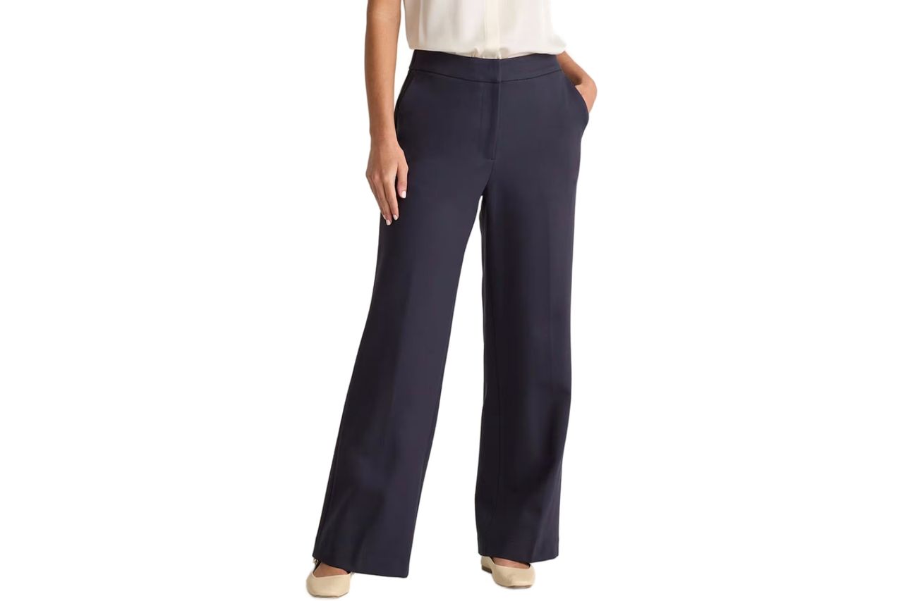 Women's Ultra-Stretch Ponte Trouser.jpg Credit: Quince